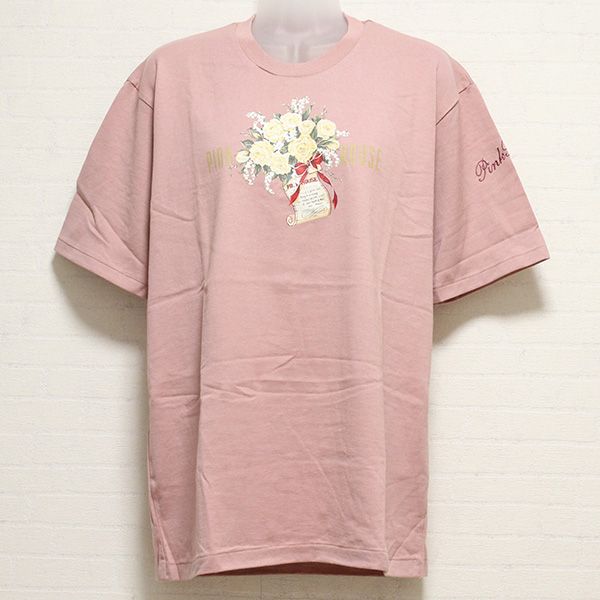 ピンクローズレターTシャツ - ピンクハウス通販｜リサイクルブティック ...