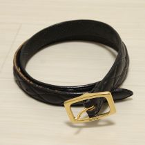 黒キルティングベルト