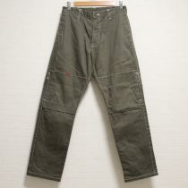 カーキファスナーポケットパンツ【M】
