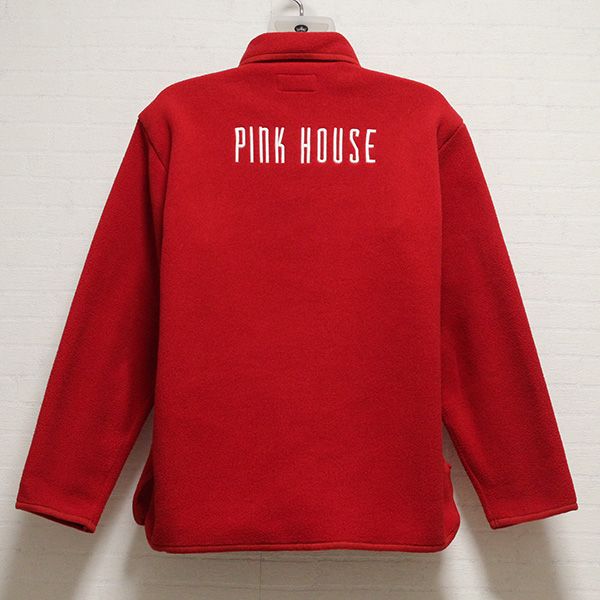 赤ロゴ刺繍フリースパイピングジャケット - ピンクハウス通販 