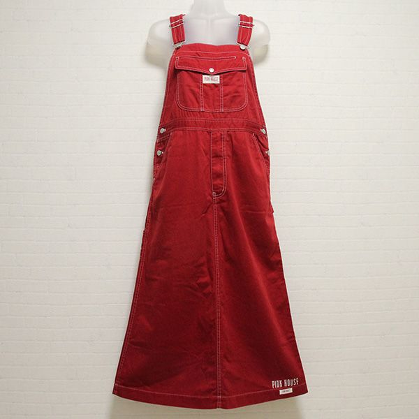 赤ロゴサロペットスカート【M】 - ピンクハウス通販｜リサイクル ...
