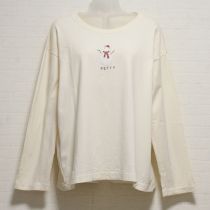 生成雪だるま長Tシャツ【M】