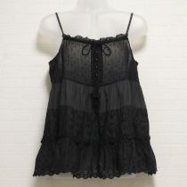 黒野いちごの森パッチワークキャミソール