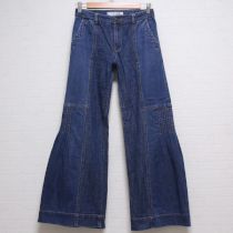 紺タックパンツ【M】