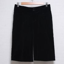 黒ベロアハーフパンツ【L】