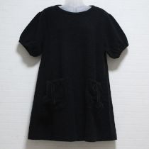 黒ボアカットソーチュニック