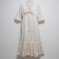 生成系フリルワンピースセット