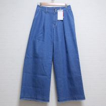 ブリーチストレッチデニムパンツ【4(L)】