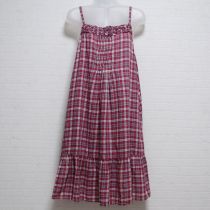 赤系チェックキャミチュニック