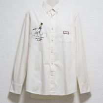 生成スヌーピートーチランナー刺繍シャツ【3(M)】