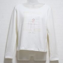 生成プリント長Tシャツ