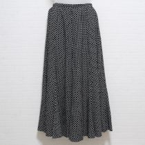 黒水玉ポリスカート