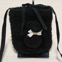黒だるまくまポシェット