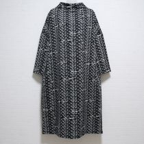 黒ロゴプリントカットソーワンピース