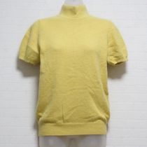 黄アンゴラセーター【L】