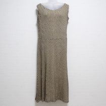 黒水玉カットソーワンピース