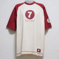 生成×赤ベースボールTシャツ