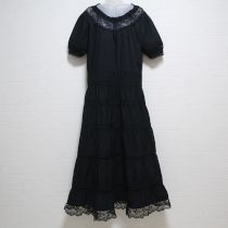 黒レース使いローンワンピース