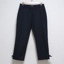 紺裾リボンストレッチパンツ【4(11号)】