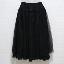 黒チュールレイヤースカート
