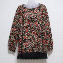黒スノーベリーチュニック