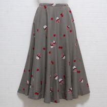グレージュジャム瓶ポリスカート