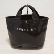 茶ロゴ入りビニールトートバッグ