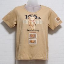 ベージュくまアニバーサリーTシャツ【M】