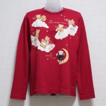 赤テディオーケストラ長Tシャツ【S】