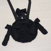 黒ピコフリルポシェット