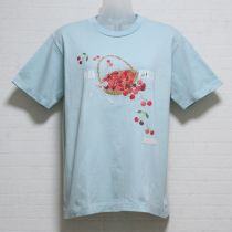 サックスチェリーかごTシャツ【M】