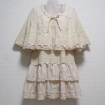 生成オリジナルフルールチュール&ローンチュニックセット