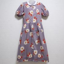 パープルマーガレットワンピース