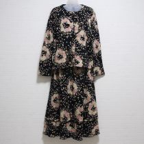黒薔薇リースカットソーカーディガン&スカート