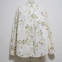 生成ブーケプリントシャツ【M】