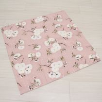 ピンク桜プリントストール