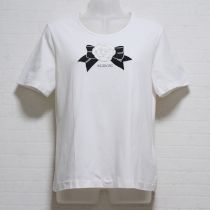 白リボンカメリアTシャツ【11号】