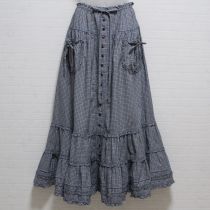 ブルーグレーオリチェスカート