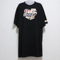 モトーラ世理奈コラボ黒ネーム付きカットソーチュニック