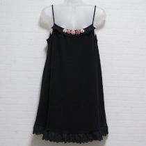 黒薔薇モチーフカットソーキャミチュニック