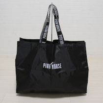 黒ロゴ入りトートバッグ