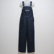 紺ロゴ入りオーバーオール
