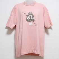 ピンクだるま加亜瑠?留無Tシャツ【M】