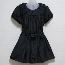 黒薔薇モチーフチュニック【11号】