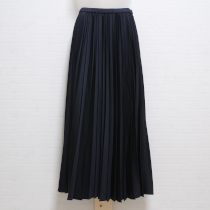 紺アーコディオンプリーツロングスカート【3(9号)】
