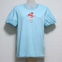 水色サマースイーツTシャツ【L】