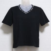 黒ロゴ使いTシャツ【L】