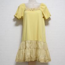 からしローン使いカットソーチュニック