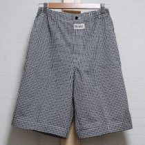 黒ギンガムショートパンツ