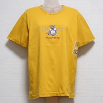 黄色SAILOR BEAR刺繍Tシャツ【M】